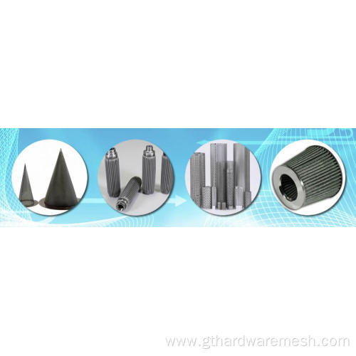 Natural Gas Filter Stainless Steel Fine Mesh